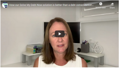 How our Solve My Debt Now solution is better than a debt consolidation loan
